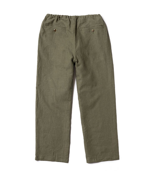 MR.OLIVE /SILKY LINEN / RELAX EASY PANTS ミスターオリーブ/シルキーリネン/リラックスイージーパンツ